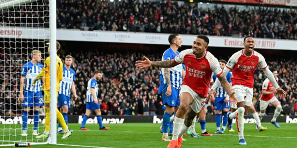 Arsenal Outclass Brighton with 2-0 Victory